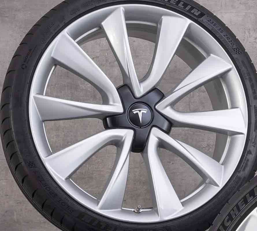 Jante neuve look TESLA Sport 3 Model silver argent 19'' 5x114,3 8.5x19"